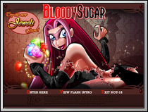 BloodySugar.com - Dark Sexy Gothic Comics Site